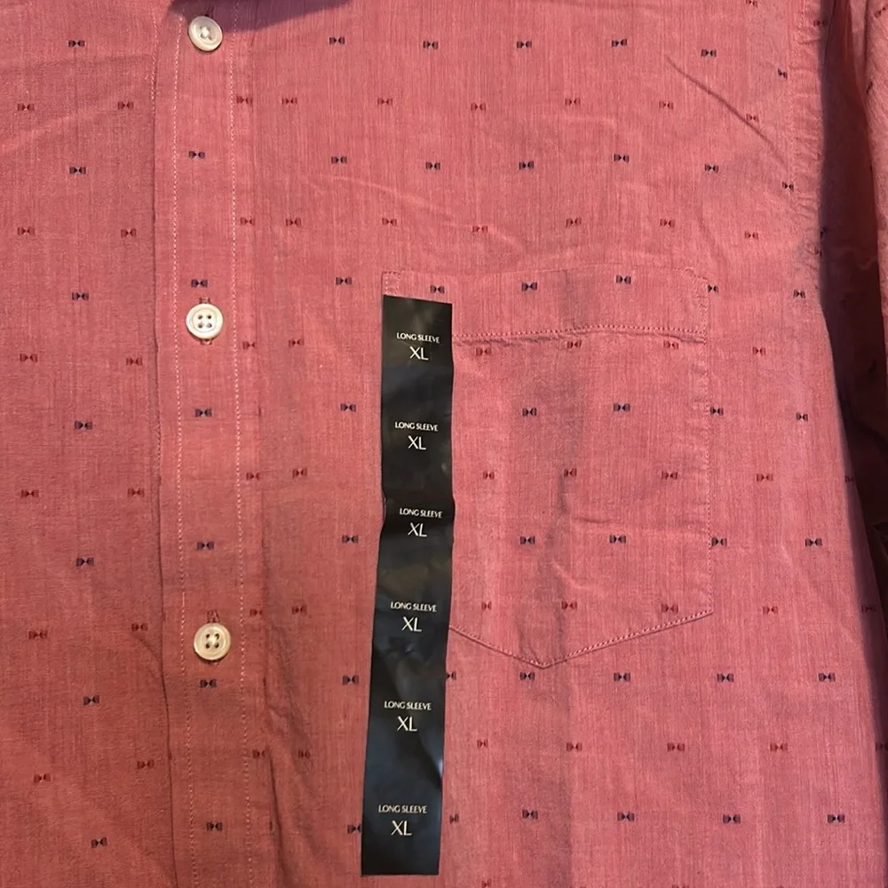 Banana Republic Long Sleeve Button Down Shirt Size XL Slim Fit Pink